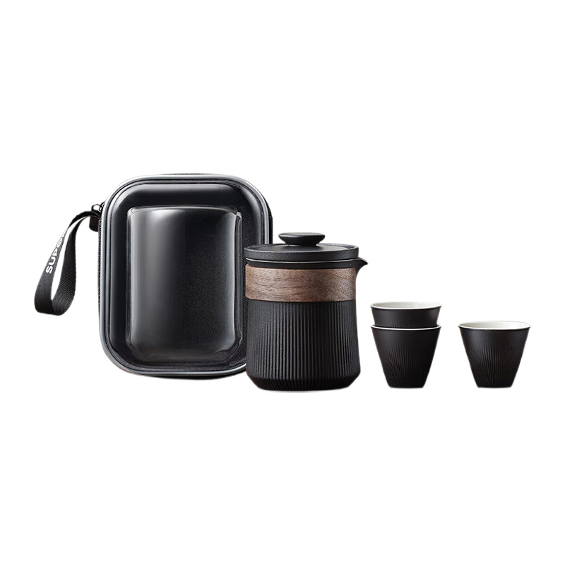 苏泊尔茶具六件套美观防滑隔热防烫旅行便捷式TK24018E
