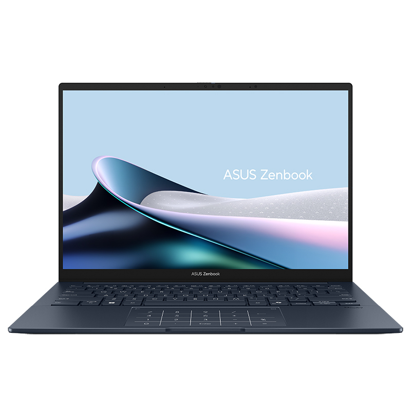 华硕灵耀14 2025全新二代酷睿Ultra9 2.8K 120Hz OLED屏高颜值AI超轻薄笔记本电脑(285H 32G 1T)蓝