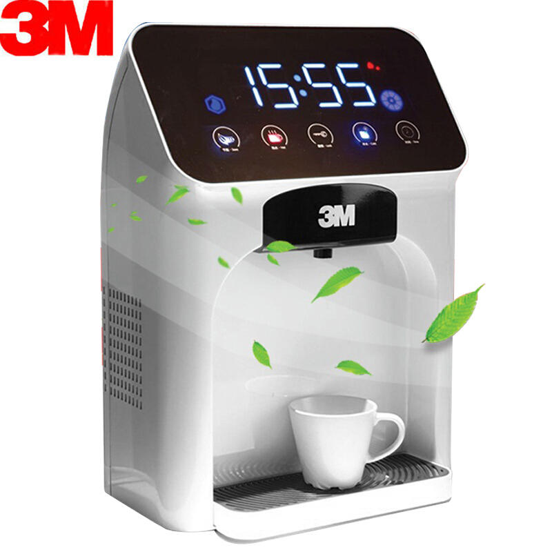 3M管线饮水机 HWS-CT-H温热型家用厨房办公台式可壁挂 加热储水式高清大图