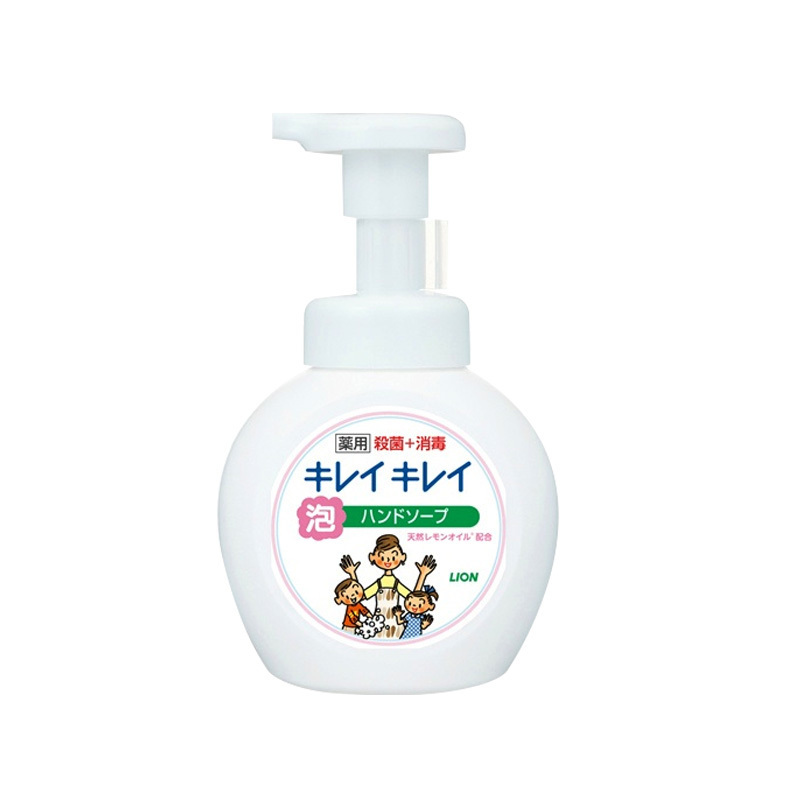 [植物萃取]狮王(LION) 日本进口 泡沫趣净洗手液油污清洁剂 250ml