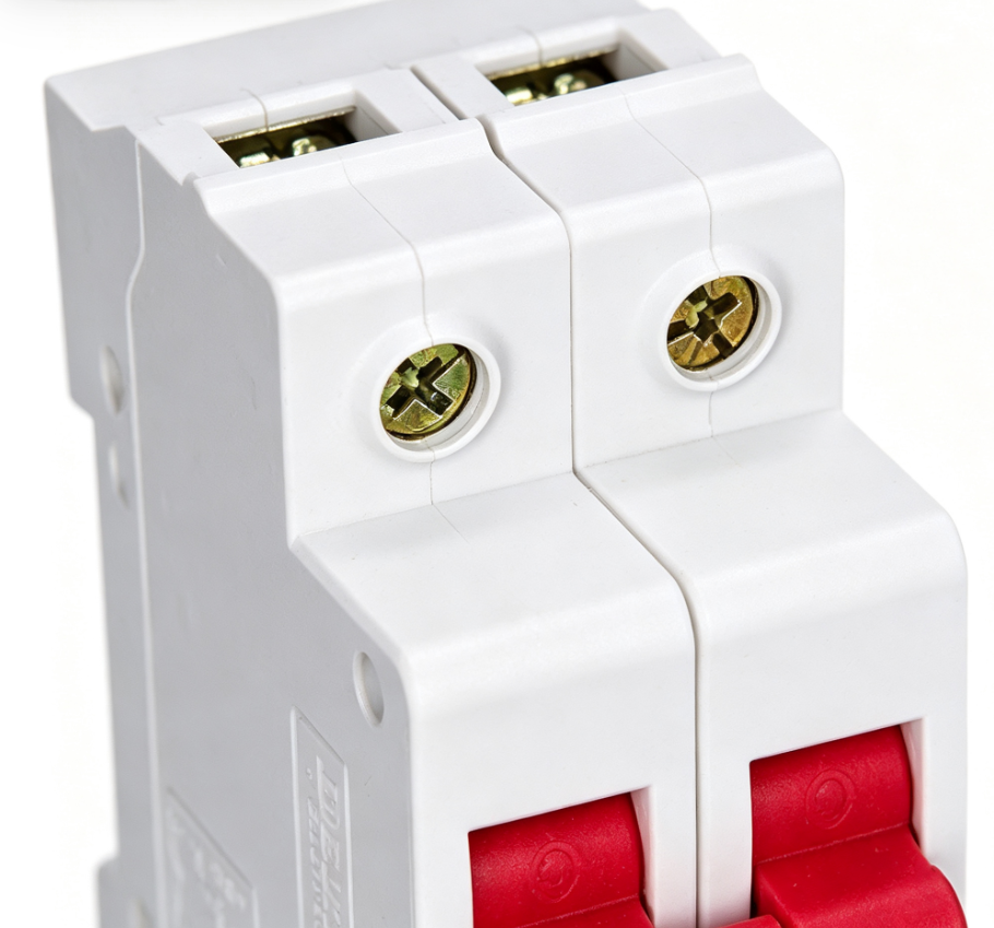 德力西 隔离开关 2P100A 手动 220V 盒 2P100A 个高清大图