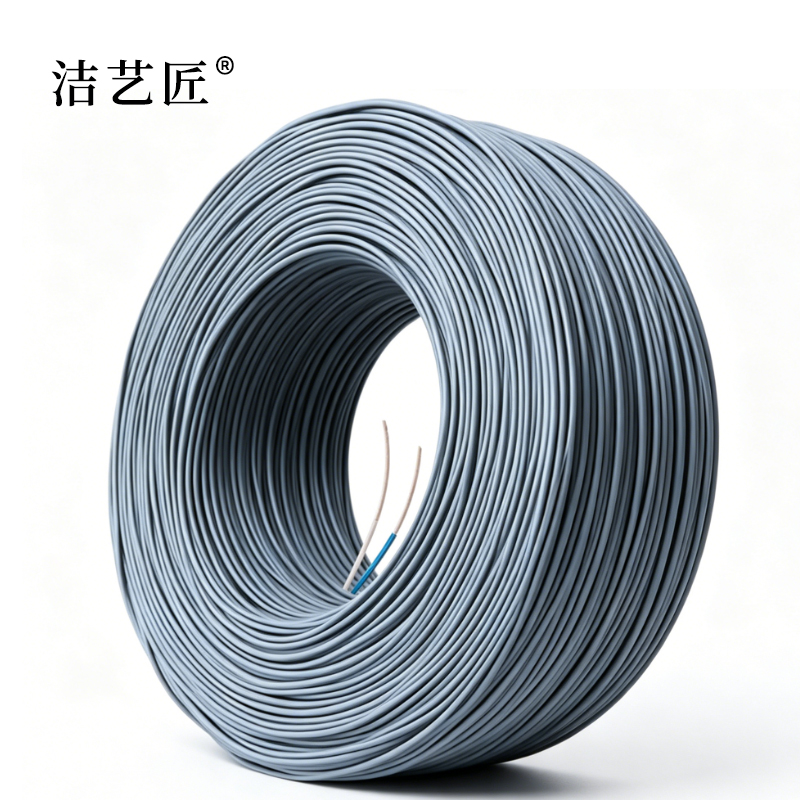 洁艺匠 JYJ7259 超六类单屏蔽网线 无氧铜 0.52mm 305米/箱(计价单位:箱) 灰色高清大图