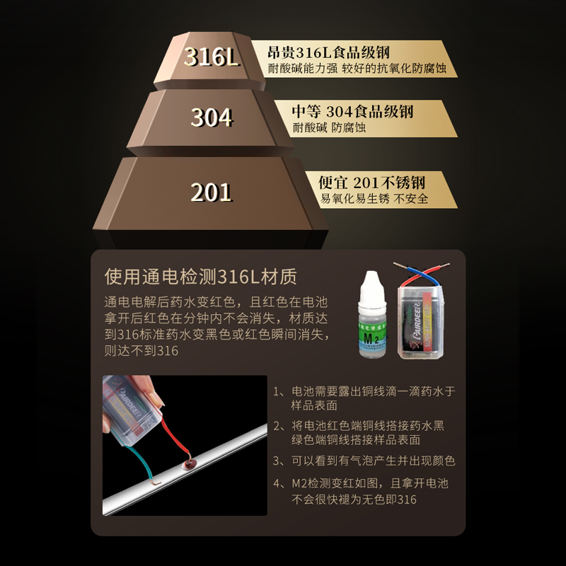 莱柏顿316L不锈钢心形西餐牛排叉家用水果沙拉叉子成人主餐叉长柄甜品叉高清大图