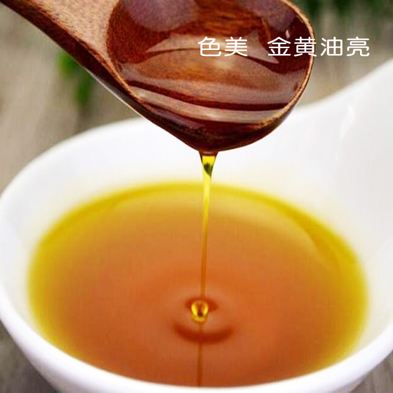 宁百晟农家小榨菜籽油5L/桶高清大图