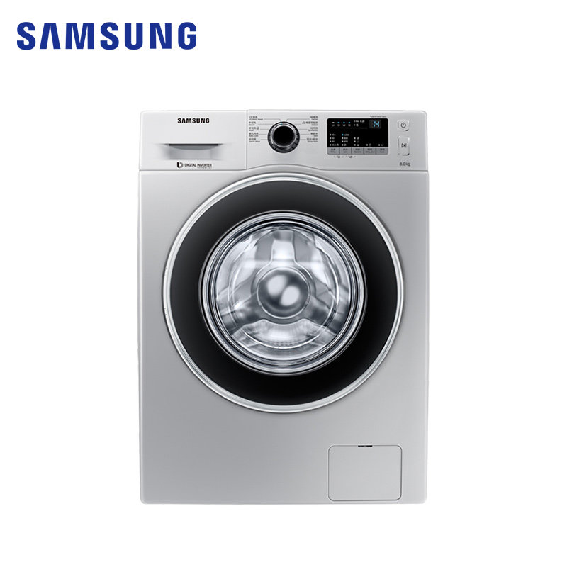 三星WW80J3230GS/SC(XQG80-80J3230GS) 8kg公斤智能变频底噪电机家用大容量全自动滚筒洗衣机高清大图