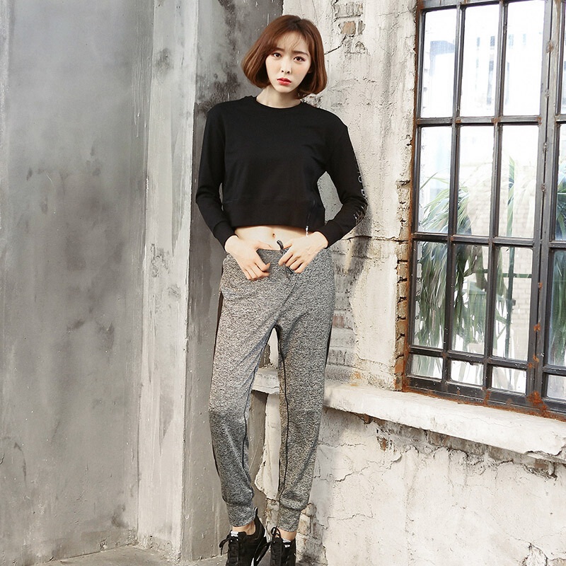 2018跑步健身房瑜伽服运动套装女