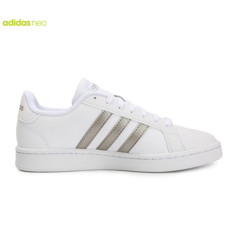 adidas阿迪达斯neo夏季女鞋GRCOURT运动鞋休闲鞋F36485
