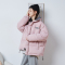 唐狮新款棉衣女冬季棉服韩版净色宽松时尚百搭韩版面包服潮