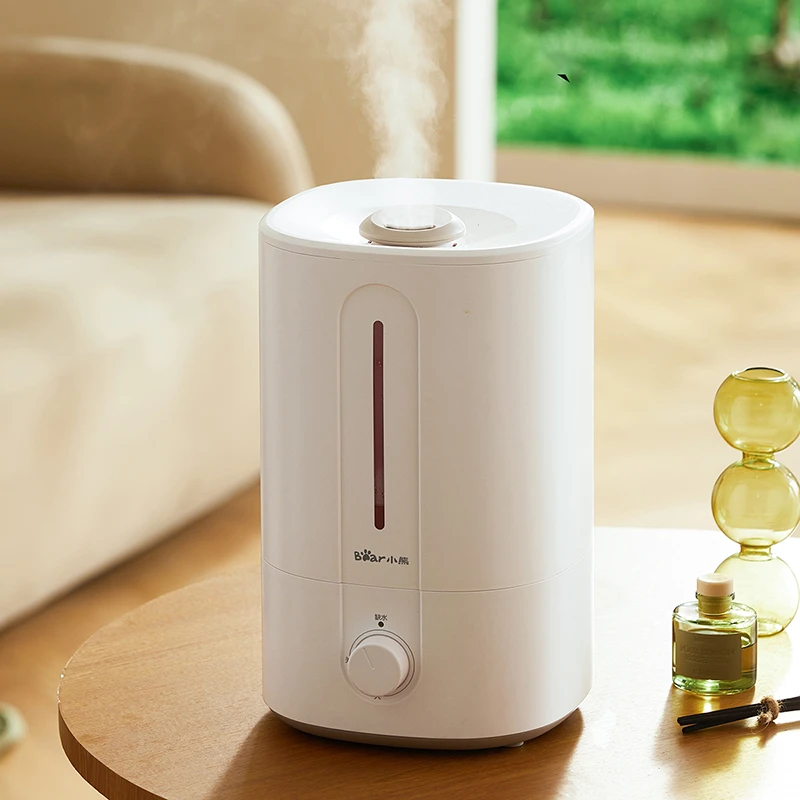 小熊加湿器白色JSQ-F50M1-P04素白清雅恒润空气高清大图