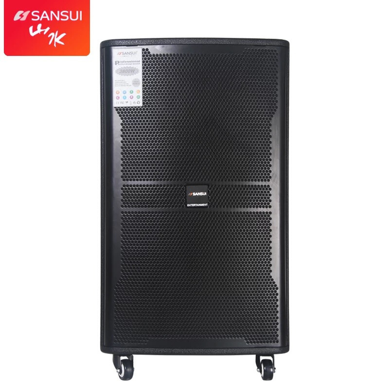 山水(SANSUI) SG6系列 广场舞音响 户外音响 蓝牙音箱 便携式拉杆移动电瓶箱 SG6-10