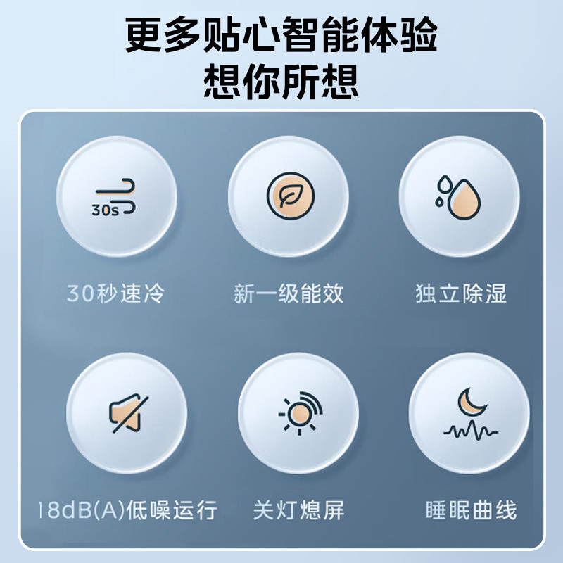 美的(Midea)空调挂机酷省电1.5匹p变频冷暖新一级智能壁挂式客厅卧室大风口节能省电KFR-35GW/N8KS1-1