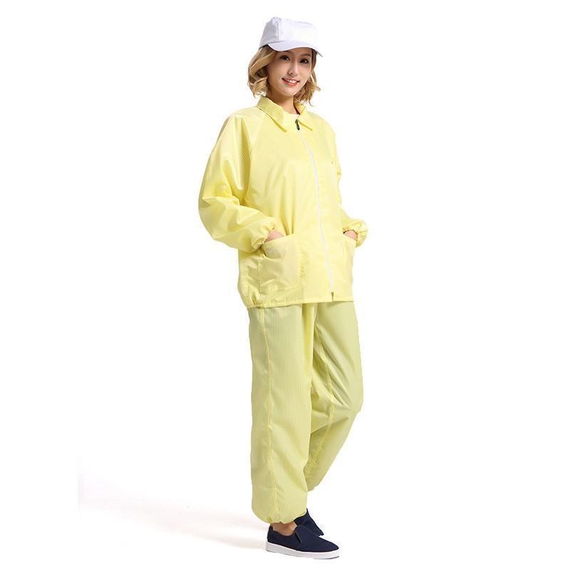 昇海诺(SH) 分体式防尘防静电服-黄色L(单位:套)