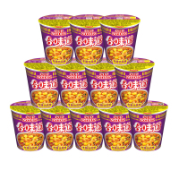 日清(NISSIN) 方便面组合装 杯面泡面快餐面 冬阴功风味12杯整箱装