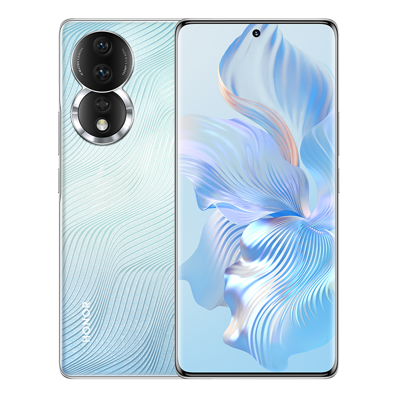 荣耀80 12GB+512GB 碧波微蓝 1.6亿超清影像 AI Vlog视频大师 4800mAh长续航 66W超级快充 高通骁龙782G芯片 全新MagicOS 7.0 5G手机