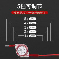 火豹多功能充电器数据线三合一快充型通用手机多头多用一拖三快速苹果 素雅白[苹果安卓type-c]+2A快速充电头[套