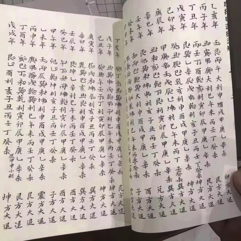 民间珍藏世代传本 地理择日选择须知 秘旨 择日书 两本为一套全高清大图