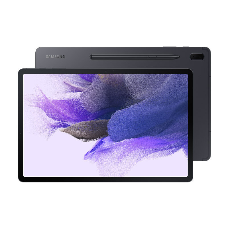 三星Tab S7 FE 12.4英寸平板电脑2.5K高清全面屏6G+128G影音娱乐学习游戏办公Wi-Fi版[含S pen触控笔]黑色