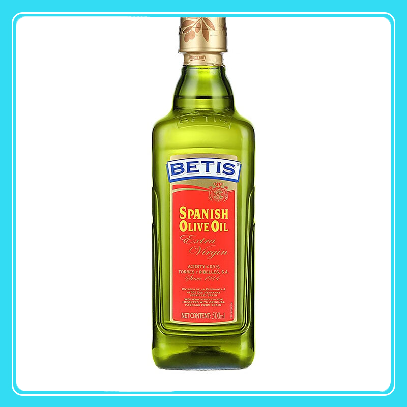 贝蒂斯特级初榨橄榄油瓶装500ml