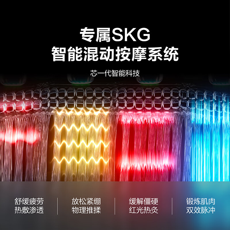 SKG G7-2代豪华款 颈部按摩仪 185*229*101mm(单位:台)米金色高清大图