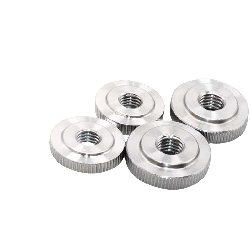 迦毅滚花薄螺母M6个高清大图