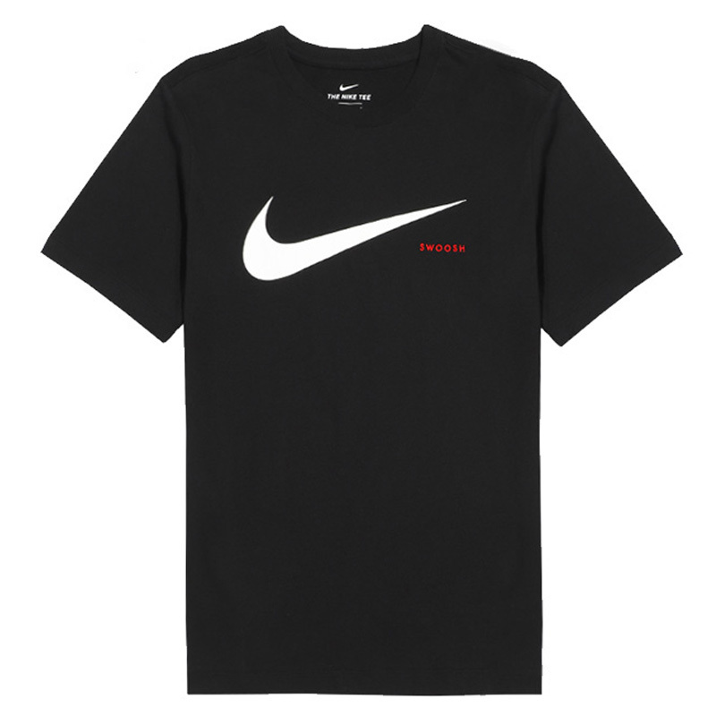 nike耐克男子大钩logo圆领针织透气休闲运动短袖t恤db5858010100d