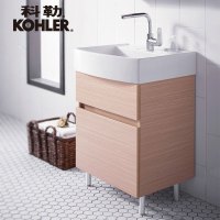 科勒浴室柜组合60cm玲纳落地挂墙式卫浴柜洗手盆收纳置物柜75836
