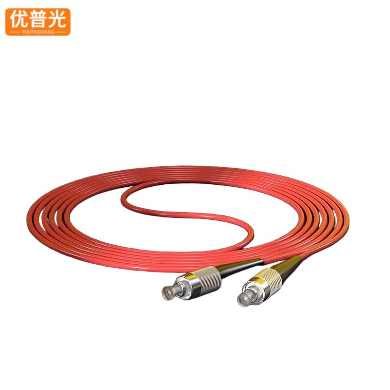 优普光红色铠装尾纤FC-FC3米/根高清大图