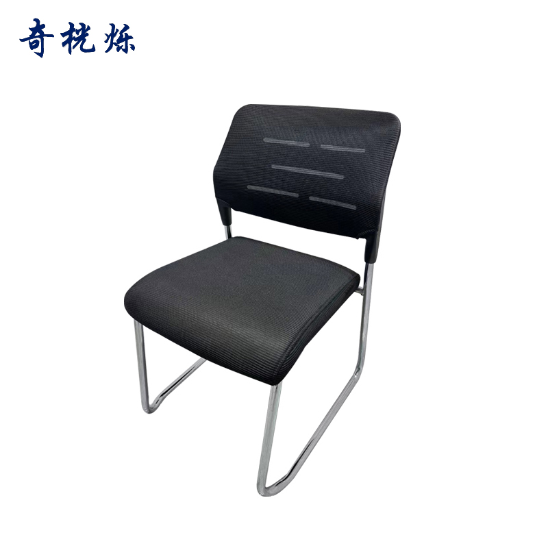 奇桄烁靠背椅黑色把高清大图