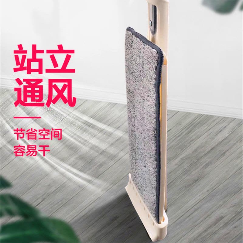 家用平板拖把免手洗净懒人拖地拖布网红一拖净干湿两用托把图片