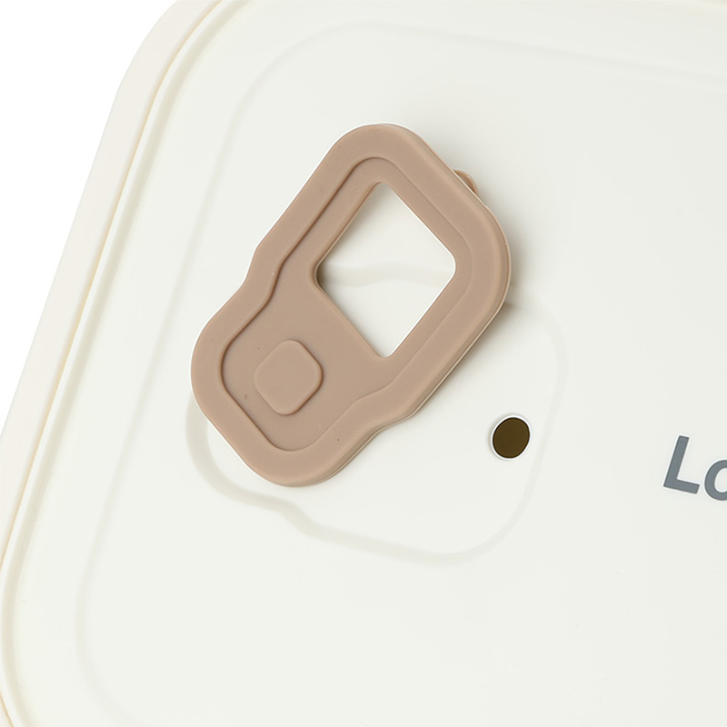乐扣乐扣(LOCK&LOCK)新活力不锈钢保鲜盒两件套(米色)LCB917BLUS2FU高清大图