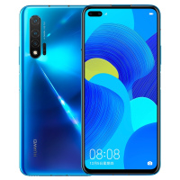 华为 HUAWEI nova 6 105°前置广角双摄 超感光暗拍 麒麟990芯片 8GB+128GB苏音蓝4G全网通双卡双待