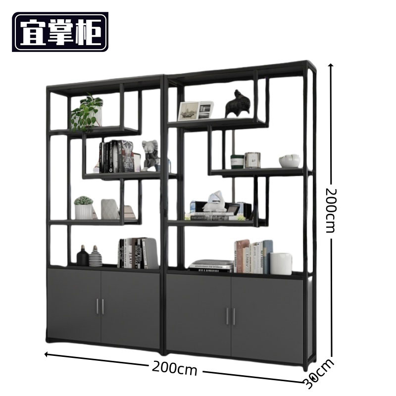 宜掌柜 隔断置物架 80*30*200cm 个高清大图