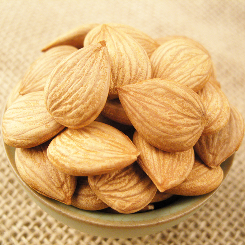 杏仁坚果无壳生熟南甜承德杏仁原味炒大杏仁散装干果批发 盐焗口味