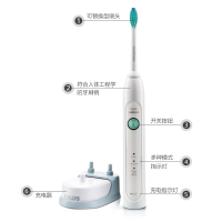 飞利浦(Philips) 电动牙刷 HX6730/02 成人充电式 31000频次声波震动 多种模式智能计时 呵护牙龈