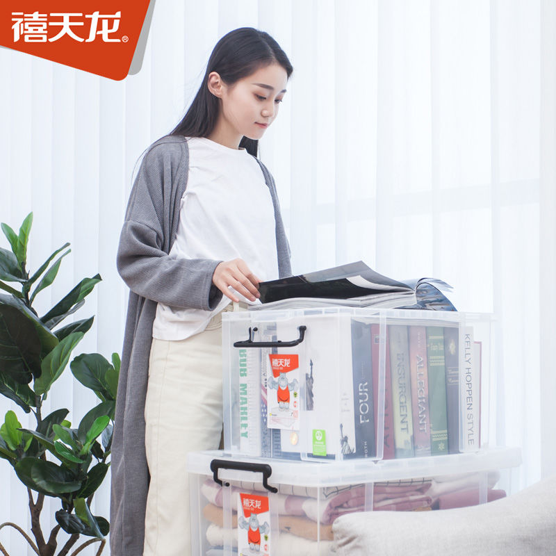 6069/6070/6030/6031/6032/6170/6171透明储物箱加厚抗压箱 三维工匠高清大图