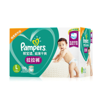帮宝适拉拉裤L120片绿