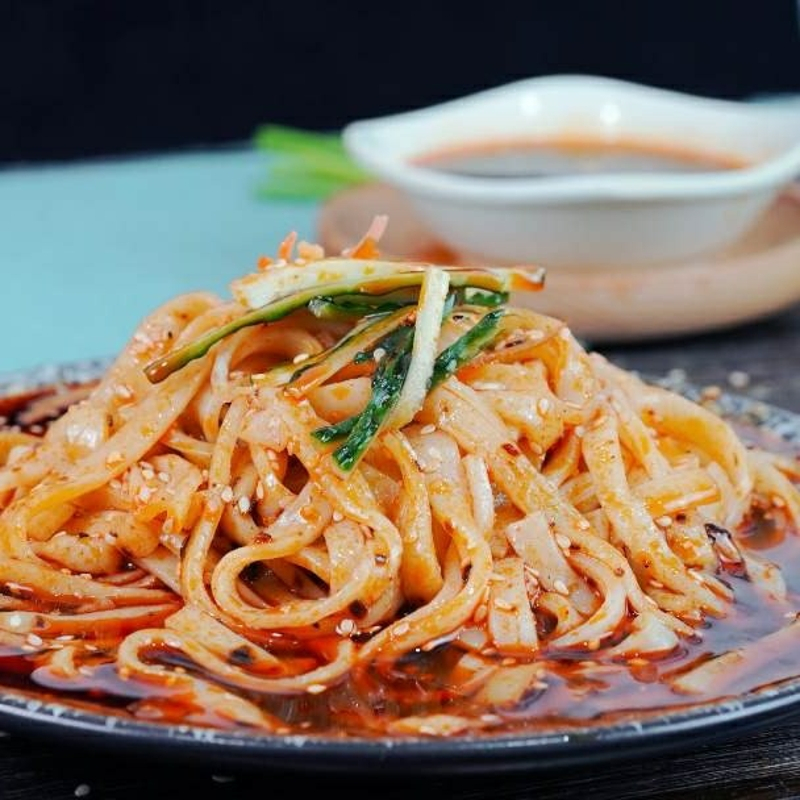 苏宁极物汉中米皮正宗开袋即食真空袋装特产手工做陕西凉皮免煮速食热