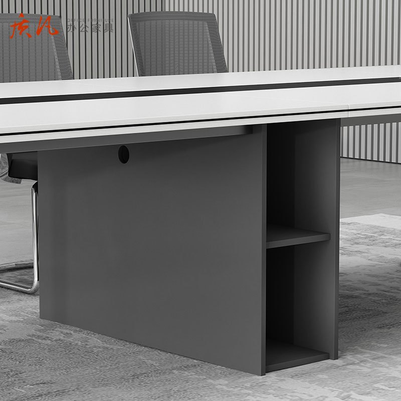 苏宁 质凡 办公家具约现代接待洽谈桌会议桌长桌 6000*1500*750高清大图