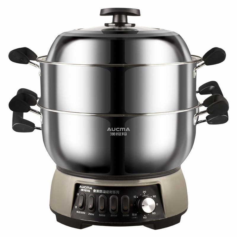 电热锅adg-34y101-6升大容量,5位开关灯档位功率任意组合,带保温功能