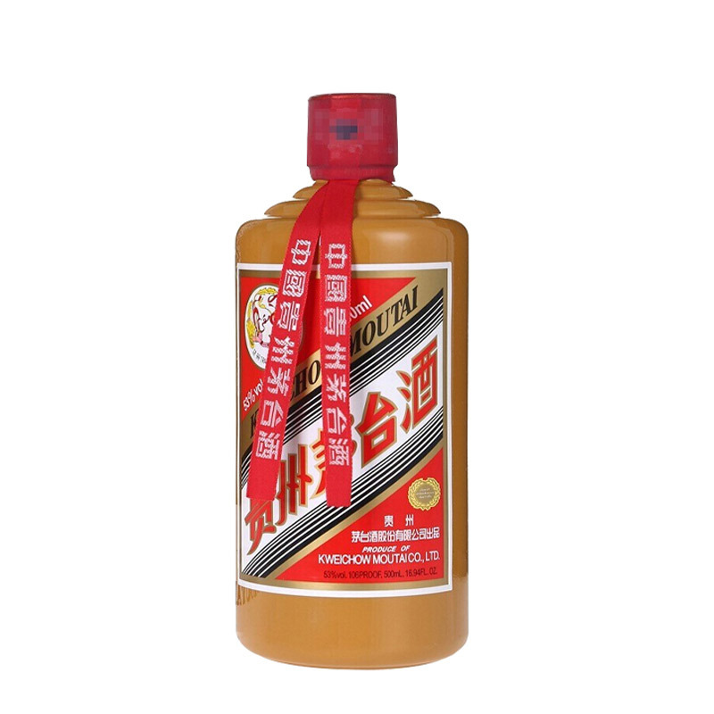 贵州茅台酒 飞天(礼宾)茅台 53度酱香型白酒 500ml*6整箱装