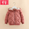 可莉允宝宝连帽棉服2022冬装新款男童女童装儿童外套xn-0213