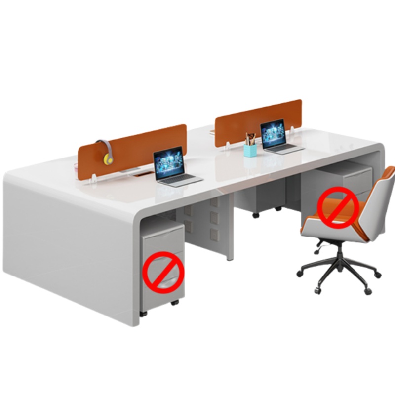 烁恒 办公桌 四人位 套高清大图