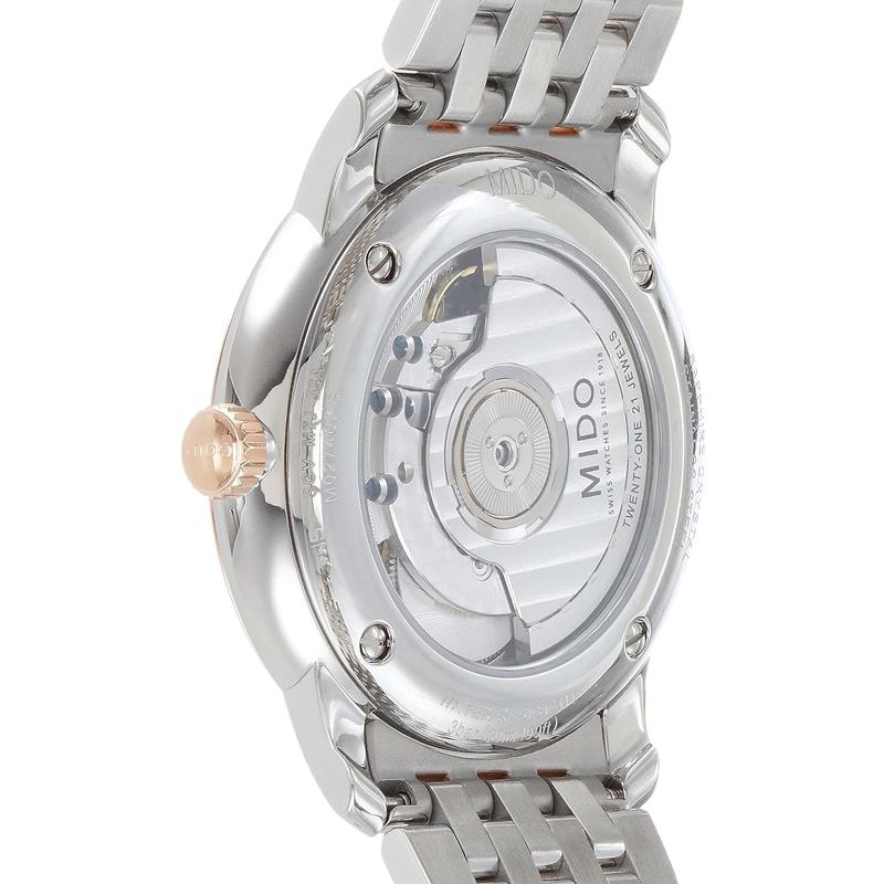 Mido瑞士手表 贝伦赛丽系列 “月相”自动机械腕表男表 送男友礼物高清大图