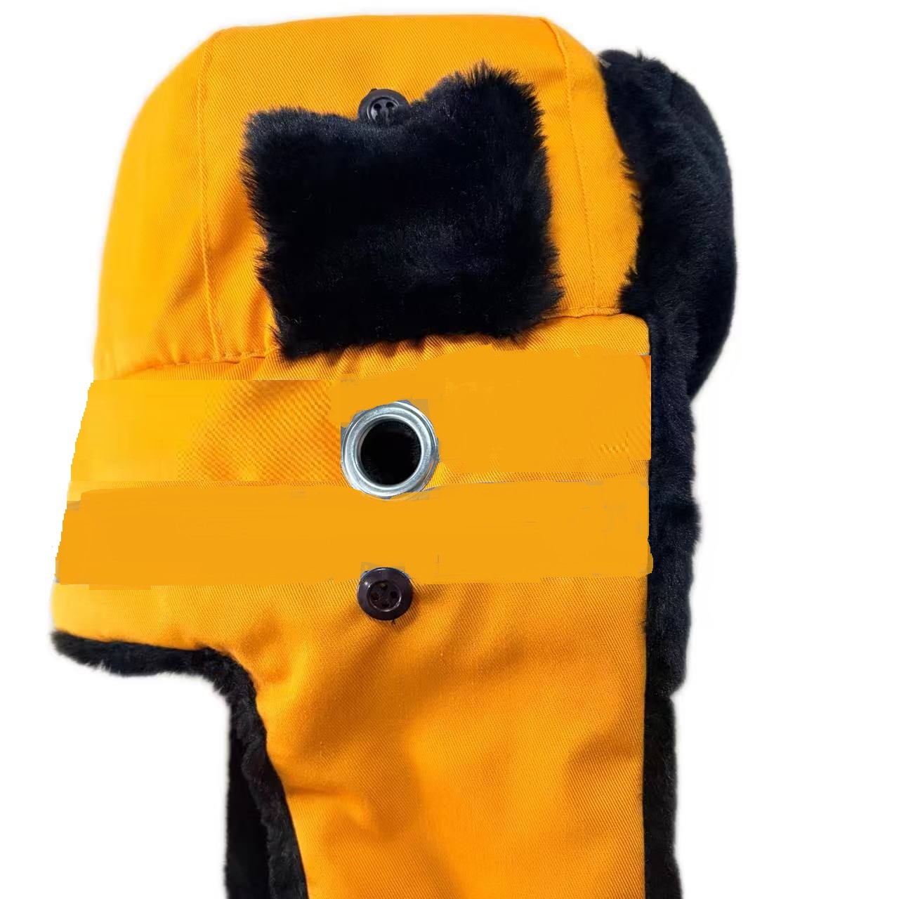 铁冠 防寒帽黄棉帽 TGMZ-06 顶高清大图