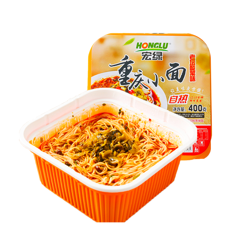 宏绿自热自煮重庆小面老坛酸菜味400g