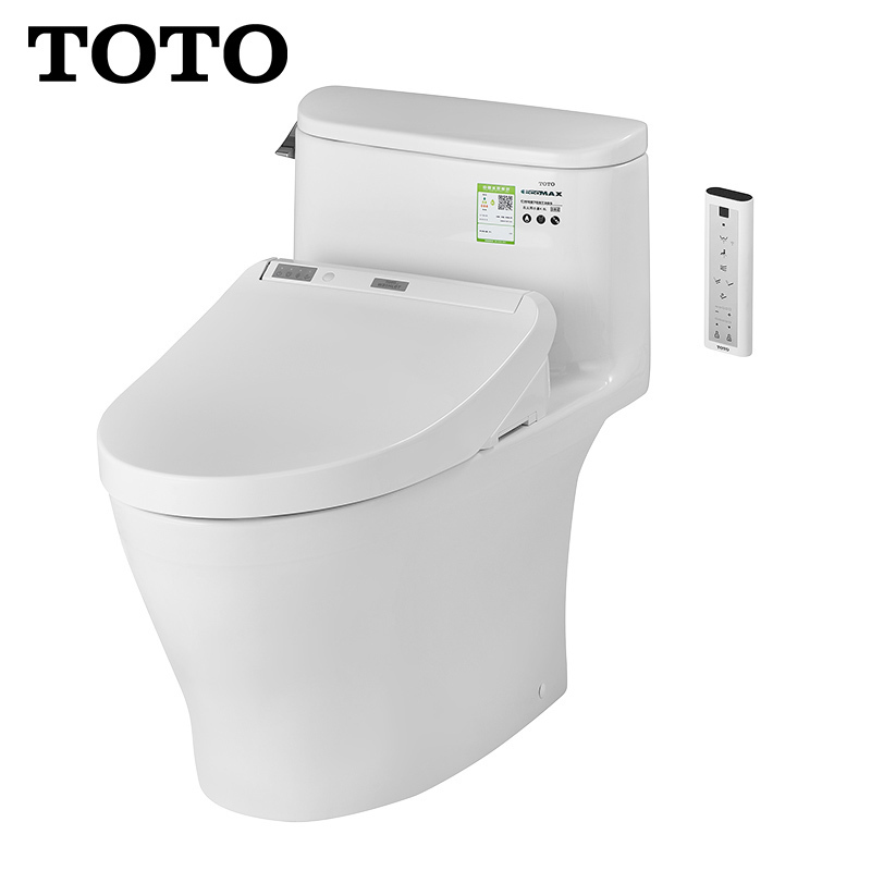 TOTO家用即热式智能马桶抗菌除臭卫洗丽电动坐便器CW887REBT+460(02)