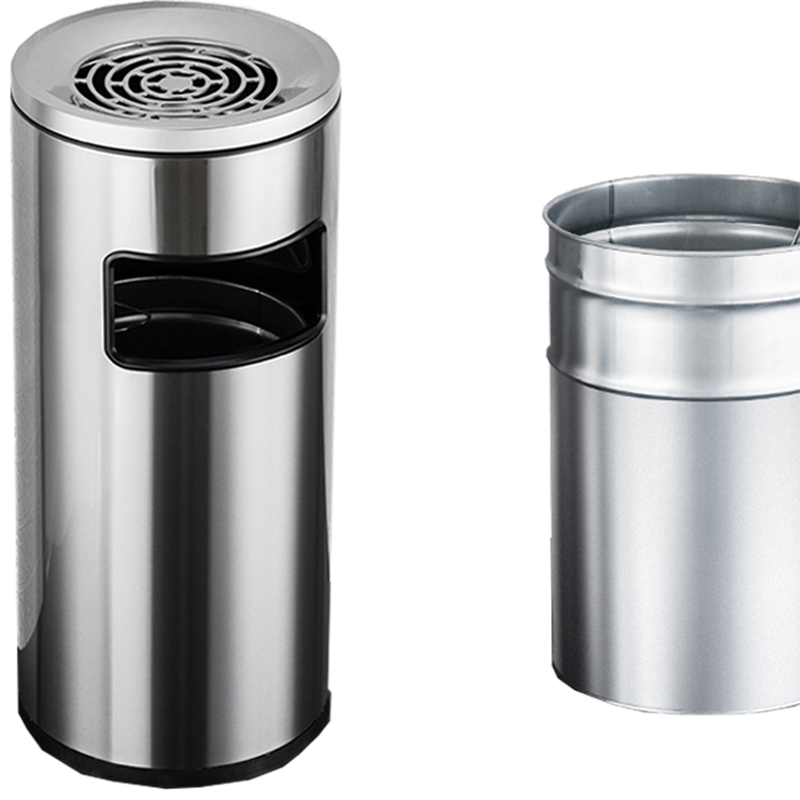 攸 烟灰网盖垃圾箱 30*68.5cm 个高清大图