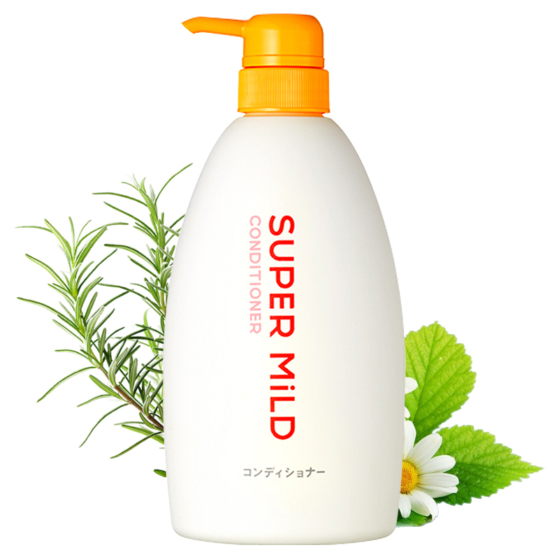 惠润柔净护发素(鲜花芳香)600ml SUPER MILD 成人所有发质适用 修护受损 (XF)