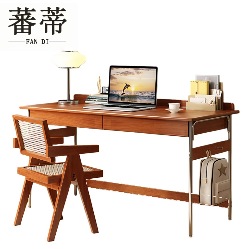 蕃蒂书桌一桌一椅 1m套高清大图