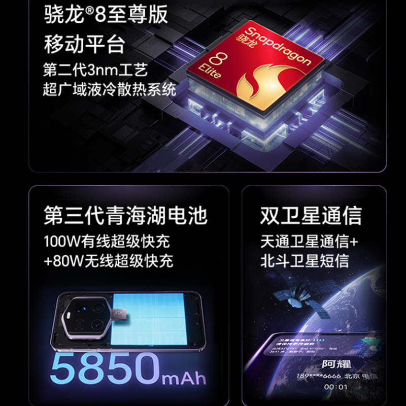 荣耀Magic7 RSR 保时捷设计 16GB+512GB 普罗旺斯紫 骁龙8至尊版 双卫星通信 100W快充 5G手机高清大图